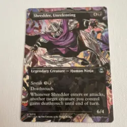 Magic: The Gathering TMNT Crossover Lot Legendary Creature Saga 7 Cards - Image 4