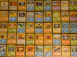 Pokemon Fossil & Base Set 80 Card Lot Holo & Regular Gengar Lapras Articuno - Image 1