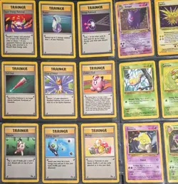 Pokemon Fossil & Base Set 80 Card Lot Holo & Regular Gengar Lapras Articuno - Image 4