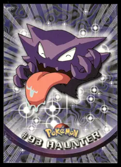 Pokemon Cards Haunter #93 Topps Trading Cards Series 2 LP *2 - Image 1