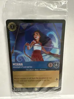 Moana - Adventurer of Land and Sea 26 Disney Lorcana Promo Cards Cold Foil - Image 1