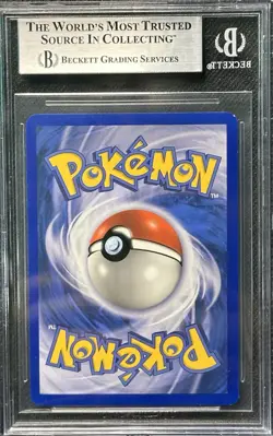 BGS 9 MINT Pikachu 60/106 Emerald Reverse Holo Pokemon Card - Image 2