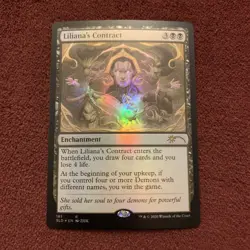 Liliana's Contract Secret Lair Drop Foil 161 NM+ Unplayed MTG Magic Card - Image 1