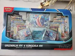Pokemon Trading Card Game Greninja ex and Kingdra ex Special Collection Box - Image 1