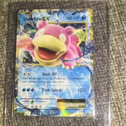 Pokemon Slowbro EX 26/108 Evolutions Ultra Rare Holo Basic 180 HP TCG Card - Image 1