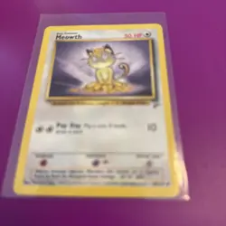 Pokemon TCG Cards 1995 Meowth - Image 1