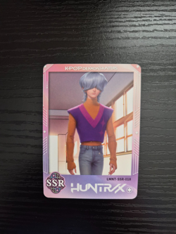 KPop Demon Hunters Exquisite Collection Card - Saja Boys, Mystery SSR #018 - Image 1