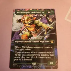 Michelangelo, Weirdness to 11 (Borderless) Teenage Mutant Ninja Turtles Regular - Image 1