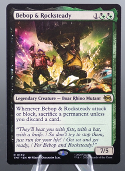 Bebop & Rocksteady Regular teenage Mutant Ninja Turtles MTG NM Rare - Image 1