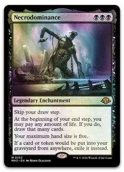 Necrodominance #102 (Foil) (NM) Modern Horizons 3 MH3 Magic MTG - Image 1