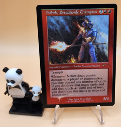 MTG - Neheb, Dreadhorde Champion - Retro Foil - Secret Lair Magic the Gathering - Image 1