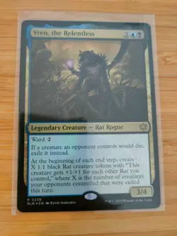 MTG Vren, the Relentless (FOIL) 0239 Bloomburrow M/NM Free UK P&P - Image 1