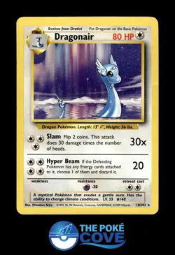 Dragonair 18/102 | Base Set Unlimited | Pokemon Rare | LP - Image 1