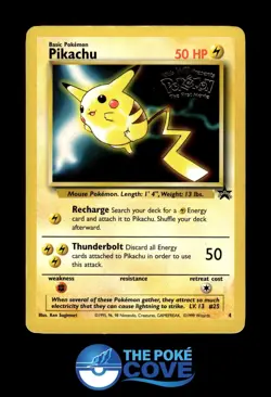 Pikachu 4 | Wizards Black Star Promos | Pokemon Promo | HP - Image 1