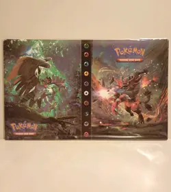 pokemon trading card folder Album holds 240 binder wallet + 2 FREE Gold Cards UK - Image 1