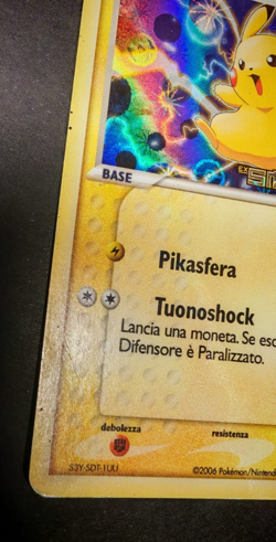 Pikachu Reverse Holo EX Smeraldo 60/106 ITA – Carta Pokemon - Image 2