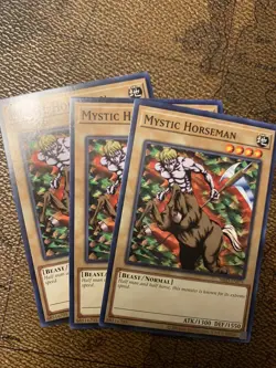 Yugioh - Mystic Horseman - Metal Raiders 25th Anniv. X3 - Image 1