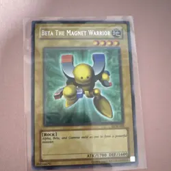 Konami Beta the Magnet Warrior Secret Rare Duelist of the Roses DOR-002 ATK 170… - Image 1