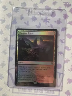 Haunted Ridge, R 0280, NM Foil, Innistrad Midnight Hunt Remastered Collector MTG - Image 1