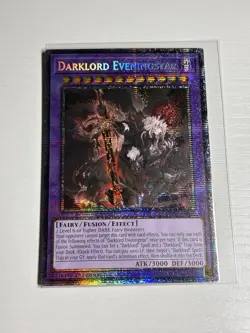 Yu-Gi-Oh! Darklord Eveningstar Starlight Rare BPRO-EN036 1st Edition - Image 1