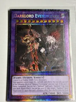 Yu-Gi-Oh! Darklord Eveningstar Starlight Rare BPRO-EN036 1st Edition - Image 2