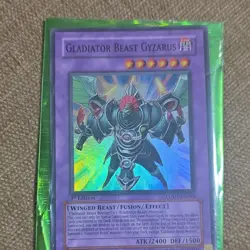Yu-Gi-Oh! Gladiator Beast Gyzarus Fusion 1st Edition LODT-EN044 ATK/2400 DEF/15… - Image 1