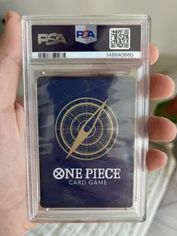 One Piece ST13-011 Ace OP12 Special SP Alternate Alt Art Parallel ENGLISH PSA 10 - Image 2