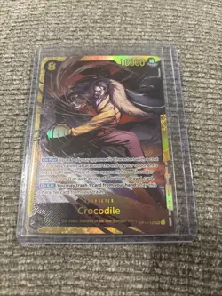 Bandai One Piece Crocodile OP14-120 SEC Warlords Foil 8 Cost 10000 Power - Image 1