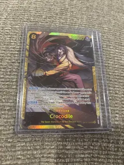 Bandai One Piece Crocodile OP14-120 SEC Warlords Foil 8 Cost 10000 Power - Image 2