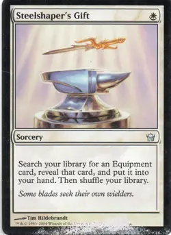 MTG: Fifth Dawn: Steelshaper's Gift: Heavily Played Condition - Image 1