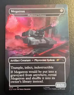 MTG Megatron Blightsteel Colossus Secret Lair Non Foil | NM/Mint - Image 2