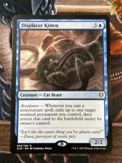 Displacer Kitten Commander Legends: Battle for Baldur's Gate Regular NM-M - Image 1