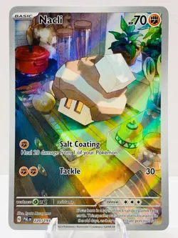 Pokemon Nacli 220/193 Paldea Evolved Scarlet & Violet Illustration Rare - Image 2