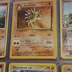 Pokemon TCG Card Lot of 9, Cubone, Sandslash, Electabuzz, Rhydon, Lairon - Image 3