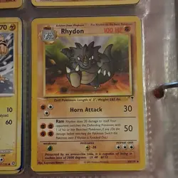 Pokemon TCG Card Lot of 9, Cubone, Sandslash, Electabuzz, Rhydon, Lairon - Image 5