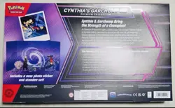 Pokemon CYNTHIA'S GARCHOMP EX Premium Collection Box 6 Packs 3 Promo New Sealed - Image 2