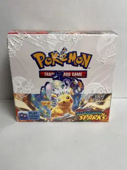 Pokemon TCG: Scarlet & Violet Surging Sparks Booster Box (36 Packs) NEW! SEALED! - Image 1