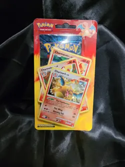 Pokemon Rising Rivals Checklane Booster Pack w/ Charizard Shatter Holo 2009 - Image 1