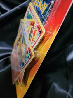 Pokemon Rising Rivals Checklane Booster Pack w/ Charizard Shatter Holo 2009 - Image 5