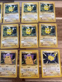 Pokemon Pikachu X15 Lot, Base Set 58/102 Base Set 2, Jungle 60/64 And More - Image 3