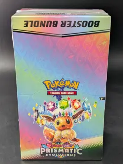 Pokemon SV8.5 Prismatic Evolutions Sealed Booster Bundle Display New - Image 1