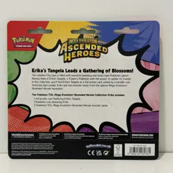 Pokemon TCG Ascended Heroes 2 Pack Blister Erika’s Tangela - sealed - in hand ✅ - Image 2