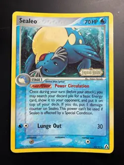 Pokemon Sealeo 43/92 Ex Legend Maker Uncommon Reverse Holo Stamped - Near Mint - Image 1