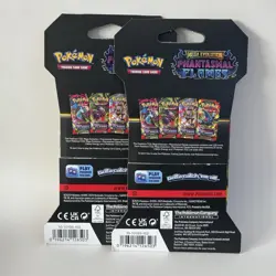 Pokemon Mega Evolution Phantasmal Flames Booster Packs x2 - Image 2