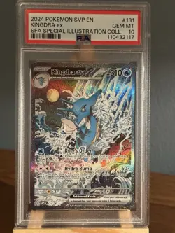 Pokemon TCG Kingdra EX 131 Promo PSA 10 2024 special illustration collection - Image 1