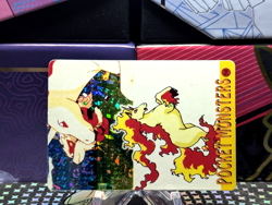 Pokemon Pocket Monsters Vending Prism Holo Sticker #56 Rapidash rare - Image 3