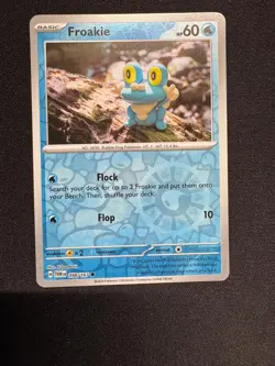 FROAKIE ( TWM 056/167 ) REVERSE HOLO - Pokemon - 2024 MORII LP - Image 1