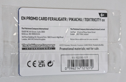 Pokemon Illustration Contest 2024 Promo SEALED Feraligatr Pikachu & Toxtricity - Image 2