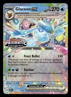 Glaceon ex - (Prismatic Evolutions Stamp) Promo 026/131 Pokemon TCG - Image 1