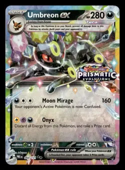 Umbreon ex - (Prismatic Evolutions Stamp) Promo 060/131 Pokemon TCG - Image 1